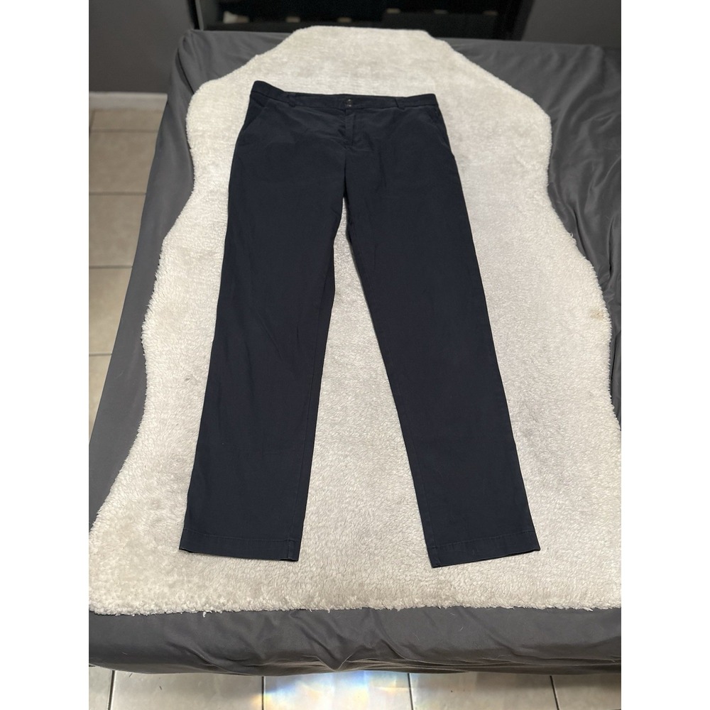Lululemon Commission Navy Blue Pants Classic Size 34x32 Straight Leg